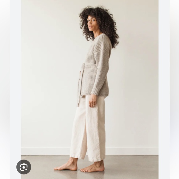 First Rite Jude Cardigan in Undyed Fog Size Small - Picture 4 of 14